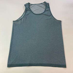 Men's Lululemon Green White Speckled Tank Top Size L